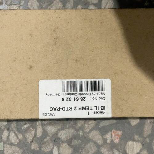 IB IL TEMP 2 RTD-PAC 温度模块 工业自动化工控配件议价维修