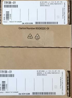 779138-01 9215 BNC 工业同步模拟输入采集模块议价维修
