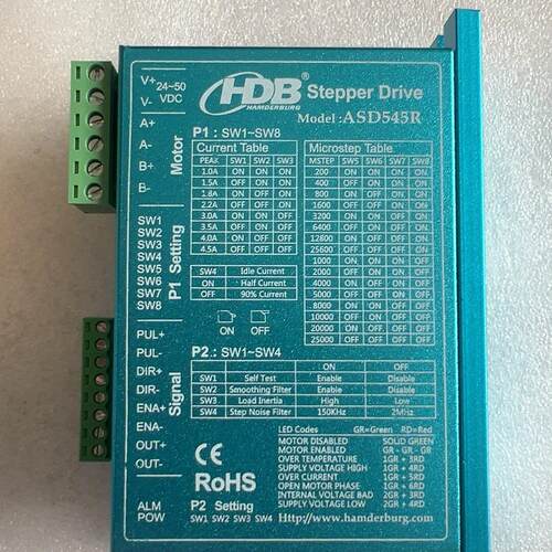 ASD545R 步进电机驱动器 汉德保HDB 工控自动化配件议价维修
