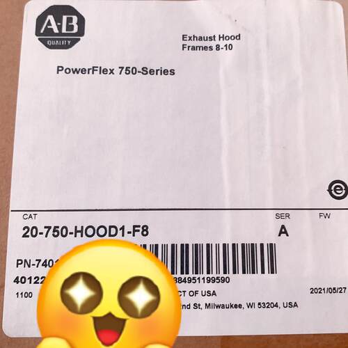 20-750-HOOD1-F8 AB PowerFlex750系列排气罩工控配件议价维修