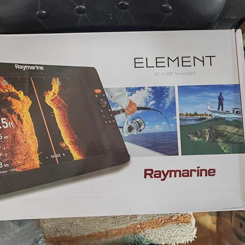 ELEMENT 12寸 探鱼器雷达 CHIRP声呐GPS Raymarine雷松议价维修