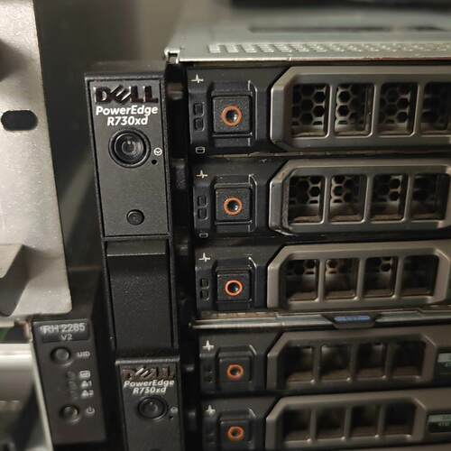 R730xd DELL机架式服务器 750w双电源单平台议价维修