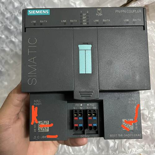6ES7 158-3AD01-0XA0 PN/PN耦合器 工控自动化模块议价维修