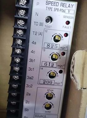 SPR-P06V MEIYO明阳转速继电器 DC24V输入 0-10V输三档位议价维修