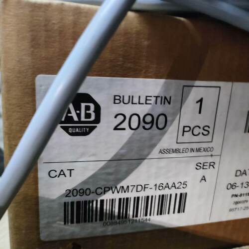 2090-CPWM7DF-16AA25 AB工业自动化工控电气配件议价维修