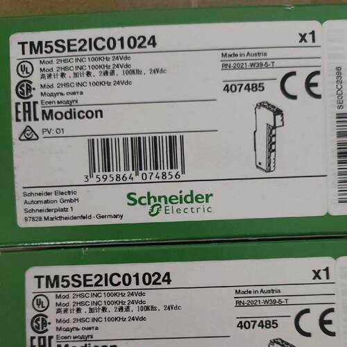 TM5SE2IC01024 高速计数工控模块 2通道100KHz 24Vdc议价维修