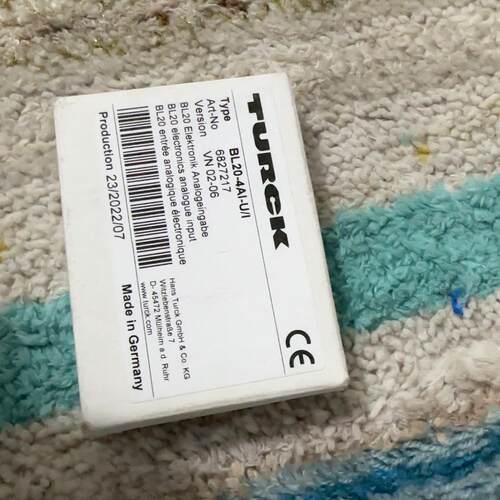 BL20-4AI-U/I 图尔克传感器模块编码器工控配件议价维修