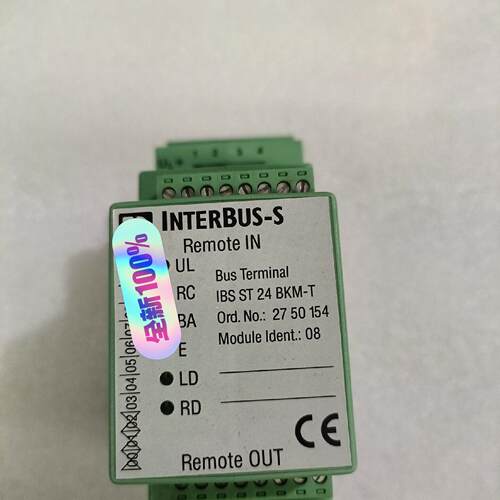 IBS ST 24 BKM-T 2750154 总线耦合器 数字输模块议价维修