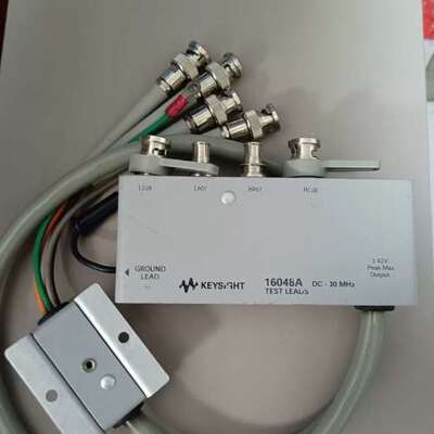 议价NEW出售是德KEYSIGHT 16048A测试夹具，功能正常。D维修