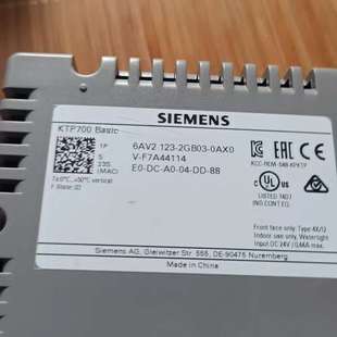123 型号6AV2 维修 Basic触摸屏 议价西门子KTP700