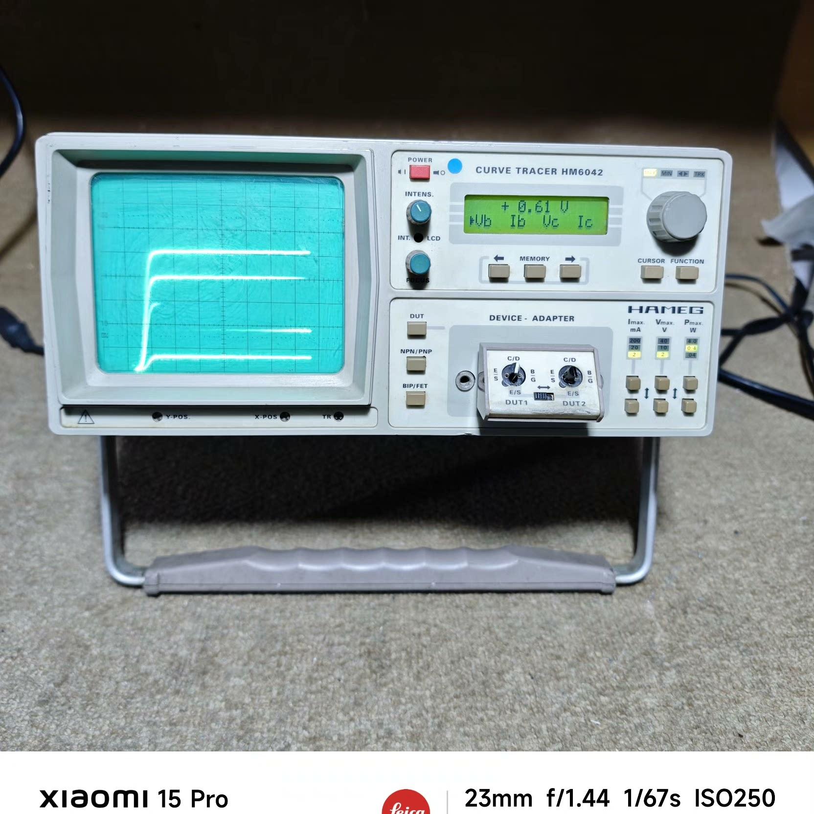 HM6042 晶体管图示仪 三极管配对测试仪器 操作便捷议价维修图片
