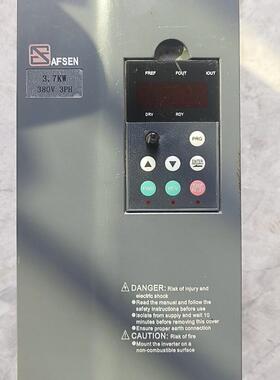 A3400A03D7K3058 AFSEN变频器 3.7KW 380V三相调速装置议价维修