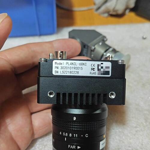 PL4KCL-68KC 工业相机 搭配LS2801A镜头 工业视觉设备议价维修