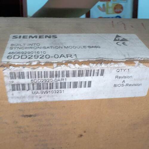 6DD2920-0AR1 同步模块 工控 工业自动化库存备件议价维修