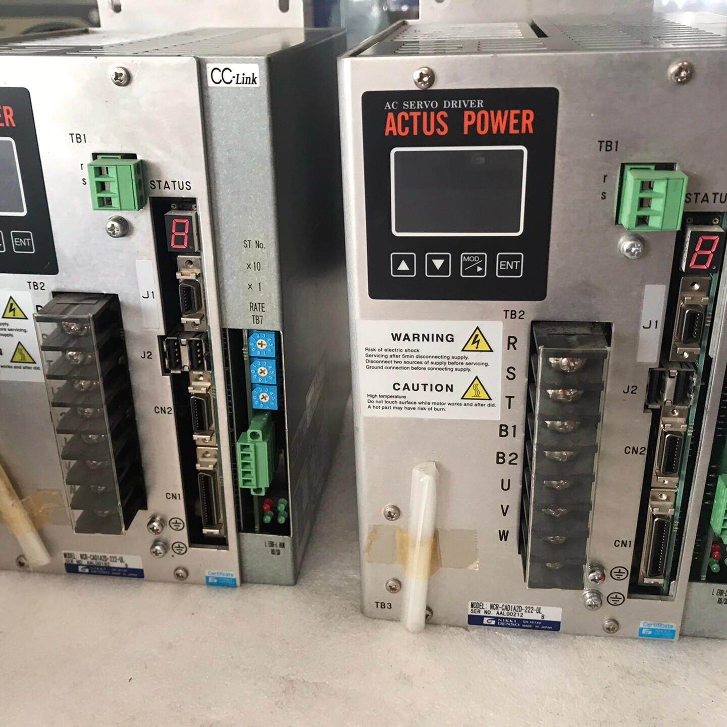 NCR-CAD1A2D-222-UL 直驱DD马达驱动器 电装 2.4kw议价维修