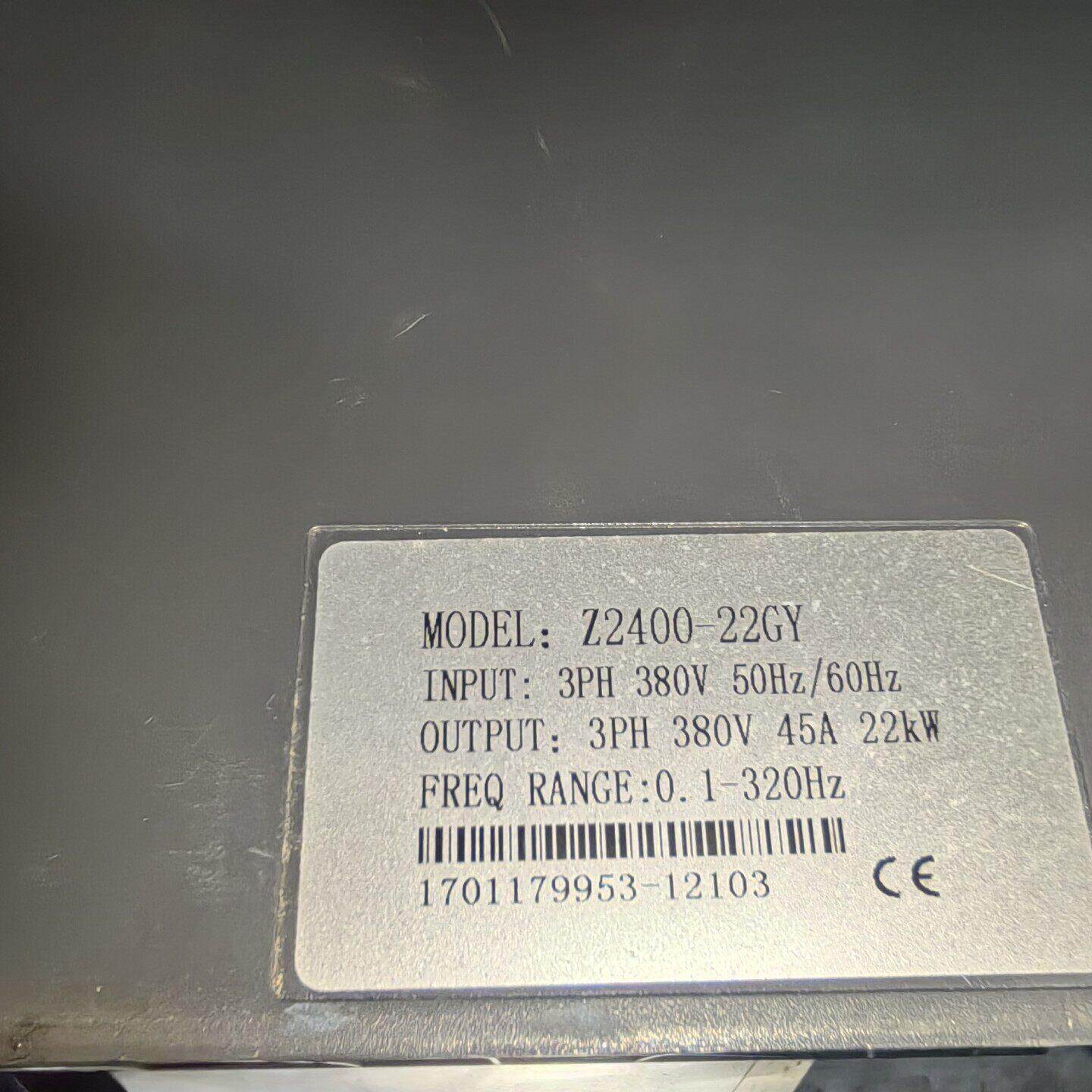 Z2400-22GY 众辰空压机变频器 22KW 380V 主板可单议价维修