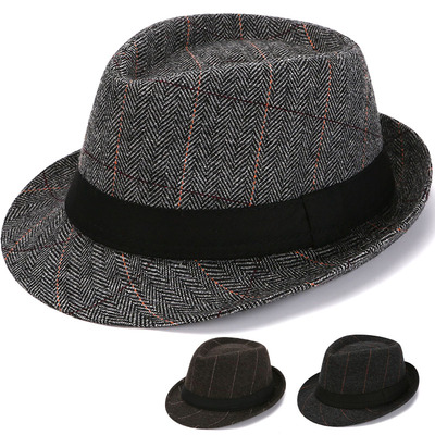 男士时尚休闲礼帽爵士帽