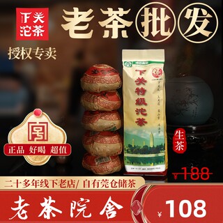 下关沱茶2010年下关特沱普洱生茶叶500g经典标杆老茶院舍便特正品