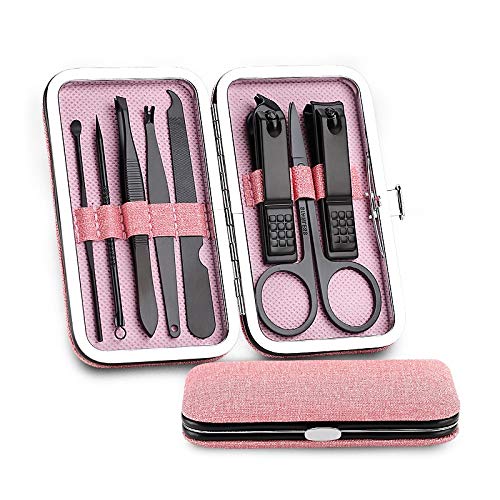adult nail clippers 8pcs stainless steel nail clippers set p