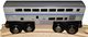 Amtrak Sleeper Wooden Sleeping Transitional Superliner Train