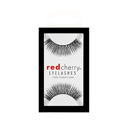 red cherry false eyelashes #82 black pack of 3 (red cherry
