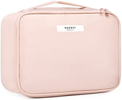 travel makeup bag large cosmetic bag make up case organizer