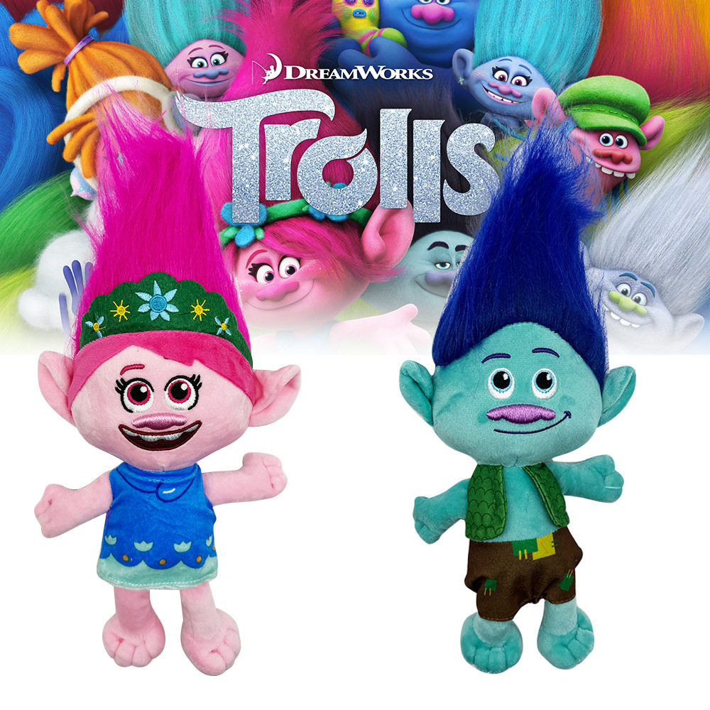 跨境热品 Trolls 魔发精毛绒/玩偶/公仔/布
