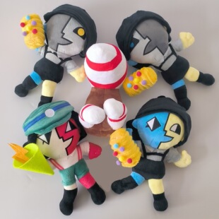 Plush游戏周边公仔ENA 跨境新品 毛绒玩具 Talking BBQ ENA Dream