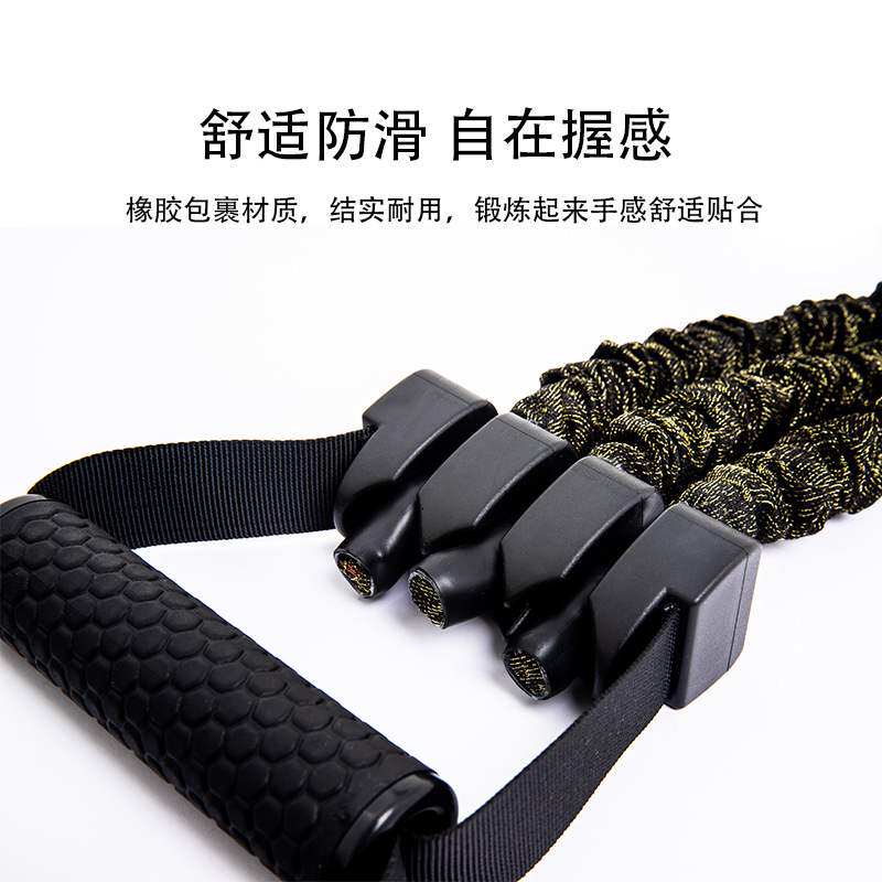 扩胸拉力器背部拉伸臂力训练健身器材家用肌肉锻炼弹力绳弹力带男
