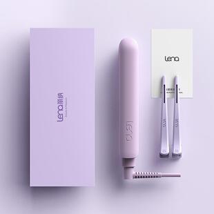 lena浏海夹板直发卷发两用电直板夹小型迷你可携式卷发棒宿舍可用