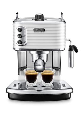 delonghi/迪朗奇ECZ351.W咖啡机半自动泵压意式家用礼品奶泡小型