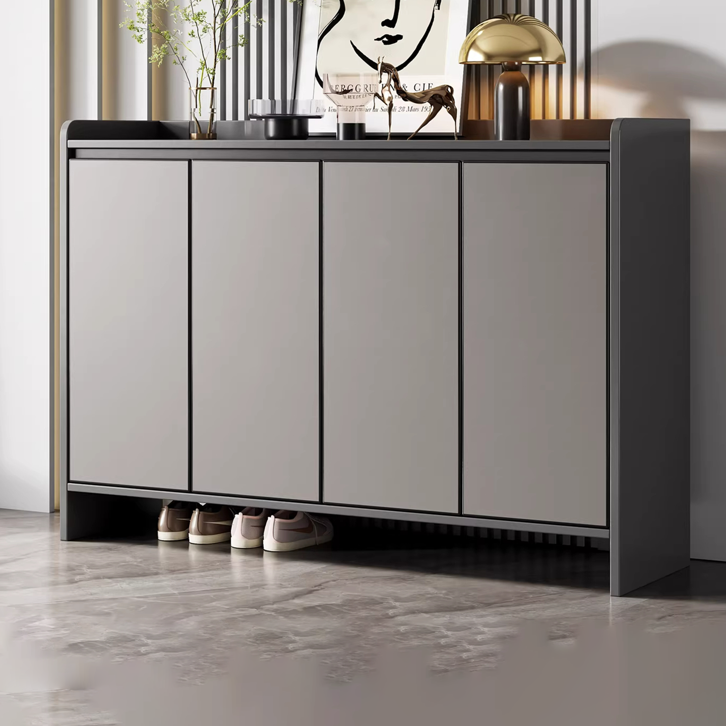 铝合金家用门口鞋柜户外别墅外加大容量收纳柜大容量可定制储物柜,住宅家具,鞋柜,淘宝优惠券,粉丝福利购,淘宝优惠卷