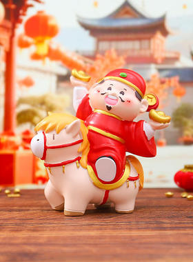 生肖马创意家居马上发財摆件开业乔迁礼物伴手礼装饰MM7089驰猫