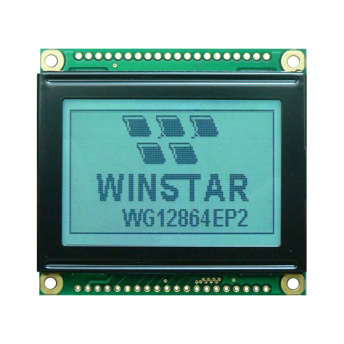 Winstar原装 WG12864E1-TYH-T#N030黄绿屏 宽温 12864点阵屏