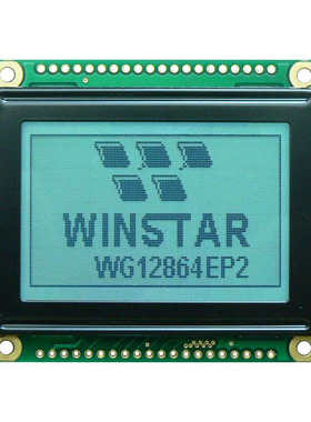 Winstar原装 WG12864E1-TYH-T#N030黄绿屏 宽温 12864点阵屏