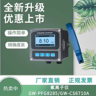 在线离子计氟离子含氟废水污染源排放口监测GW-PFG8285/CS6710A