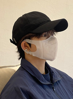 大头围棒球帽男ins潮黑色鸭舌帽显脸小街头休闲百搭韩版大码帽子