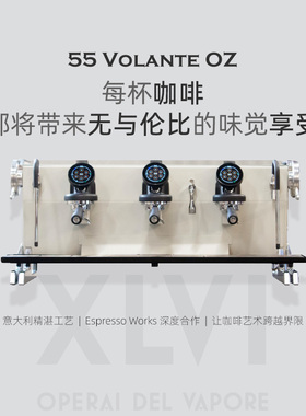 XLVI volante oz 双头三头半自动意式商用咖啡机原装进口X系列