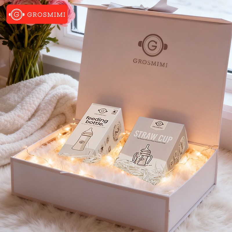 格罗咪咪grosmimi吸管杯礼盒