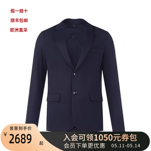 阿玛尼 EMPORIO ARMANI 男士休闲西服上衣男装外套 8N1G81 1JEZZ