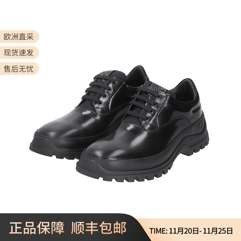 菲拉格慕厚底德比鞋休闲皮鞋