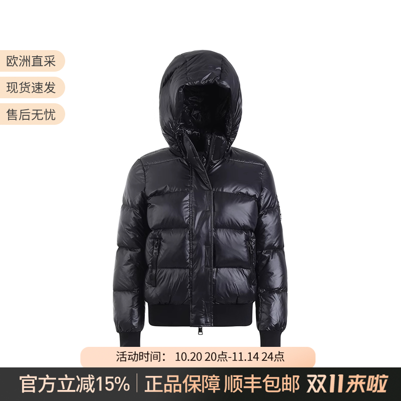 阿玛尼AX 女士ICON LOGO鸭绒羽绒服夹克女装外套 8NYB40 YNYNZ