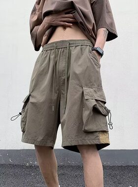 美式机能工装裤大口袋高街潮牌