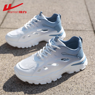 镂空老爹鞋 男防臭厚底增高休闲鞋 男夏季 透气洞洞鞋 男 薄款 回力男鞋