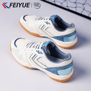 飞跃羽毛球鞋男2026新款夏季网面透气运动鞋男青少年轻便软底休闲