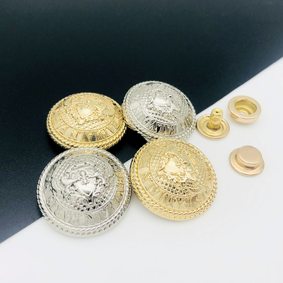 高档羽绒免缝钉扣扣子四合扣纽扣