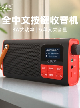 See Me Here/不见不散 lv580老人专用收音机便携式插播放器蓝牙小