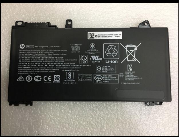 全新原装 RE03XL,ProBook 430 440 445 450 455 G6,zhan 66电池