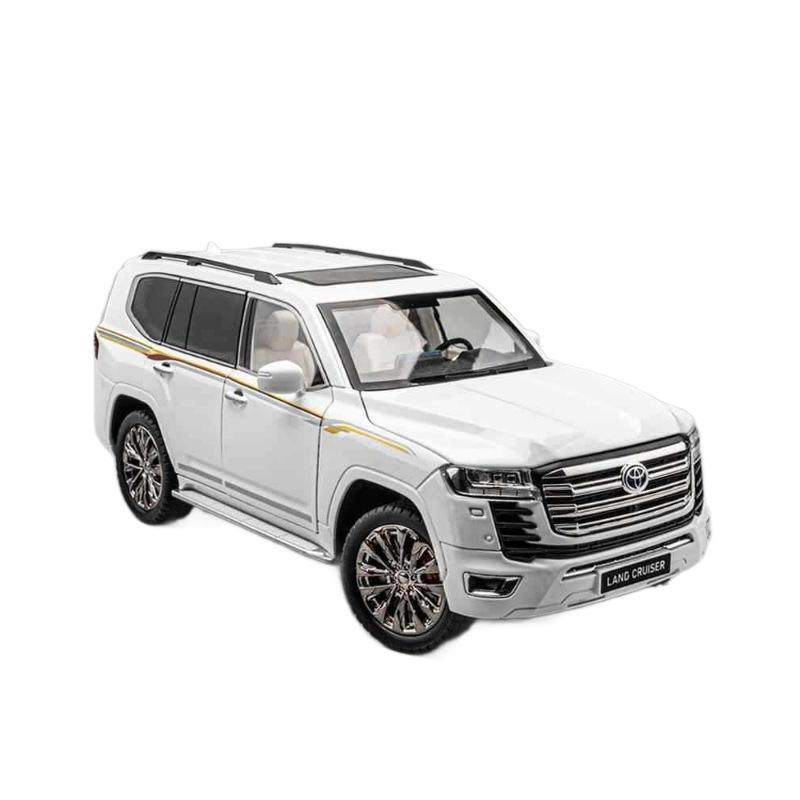新款 1:18丰田酷路泽LC300合金汽车模仿真陆巡越野车摆件儿童玩具,模玩/动漫/周边/娃圈三坑/桌游,火车/摩托/汽车模型,淘宝优惠券,粉丝福利购,淘宝优惠卷