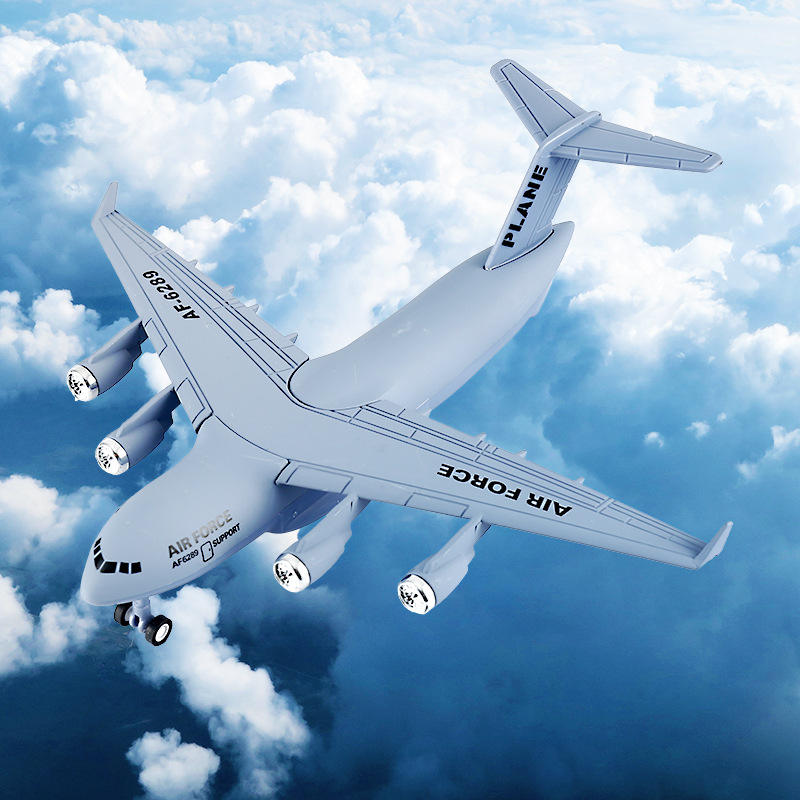 新款 美乐琪合金大霸王模型飞机航母玩具仿真金属均属运输机盒装